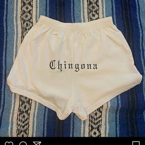 Chingona booty shorts